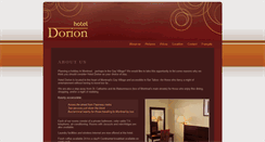 Desktop Screenshot of hoteldorion.ca