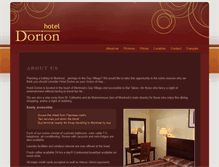 Tablet Screenshot of hoteldorion.ca
